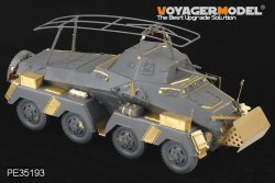 画像2: VoyagerModel [PE35193]WWII独 Sd.Kfz.232 8輪重装甲車初期型 エッチングセット(タミヤ用)