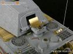 画像4: VoyagerModel [PE35234]WWII独 ティーガーII(ポルシェ砲塔) エッチングセット(DML用)