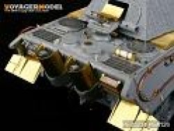画像5: VoyagerModel [PE35234]WWII独 ティーガーII(ポルシェ砲塔) エッチングセット(DML用)