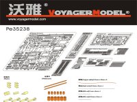 VoyagerModel [PE35238]WWII独 III号戦車N型 エッチングセット(タミヤ35290用)