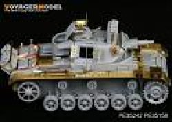 画像2: VoyagerModel [PE35242]WWII独 III号戦車N型 501重戦車大隊 アフリカ エッチングセット(DML6431用)