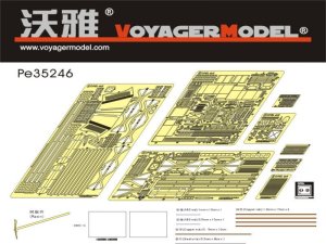 画像1: VoyagerModel [PE35246]WWII独 オペルブリッツ 低側壁荷台(レジン製)&エッチングセット(タミヤ35291用) (1)