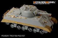 VoyagerModel [PE35251]WWII米 M4A2中期型 太平洋戦線 エッチングセット(DML6462用)