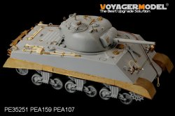 画像1: VoyagerModel [PE35251]WWII米 M4A2中期型 太平洋戦線 エッチングセット(DML6462用)