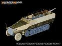 画像2: VoyagerModel [PE35266]1/35 WWII独 Sd.Kfz.251/1D型半装軌兵員輸送車 床板セット(DML用)