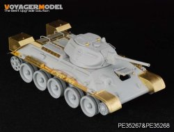 画像2: VoyagerModel [PE35267]WWII露 T-34/76 112工場製 後期型 エッチングセット(DML6479/6452用)