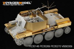 画像4: VoyagerModel [PE35269]1/35WWII独 38(t)偵察戦車 短砲身7.5cm砲搭載型 エッチングセット(DML6310用)