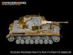 画像3: VoyagerModel [PE35303]1/35 WWII独 IV号戦車D型長砲身型 エッチング基本セット(DML6330用)