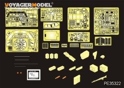画像1: VoyagerModel [PE35322]WWII独 Sd.Kfz.250/9半装軌偵察車 エッチングセット(DML6425/6106用)