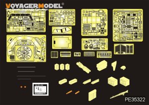 画像1: VoyagerModel [PE35322]WWII独 Sd.Kfz.250/9半装軌偵察車 エッチングセット(DML6425/6106用) (1)