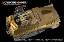 画像2: VoyagerModel [PE35322]WWII独 Sd.Kfz.250/9半装軌偵察車 エッチングセット(DML6425/6106用)