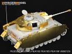 画像2: VoyagerModel [PE35327]1/35 WWII独 IV号戦車H型後期型/J初期型 エッチングセット(DML6300/6549用)