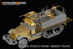 画像2: VoyagerModel [PE35332]WWII米 M3A1ハーフトラック エッチングセット(DML6332用)