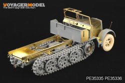 画像2: VoyagerModel [PE35335]WWII独 Sd.Kfz.7 8トンハーフ後期型 エッチングセット(DML6562用)