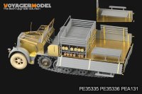 VoyagerModel [PE35336]WWII独 Sd.Kfz.7 8トンハーフ後期型 カーゴベイセット(DML6562用)