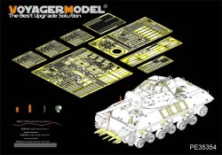 画像1: VoyagerModel [PE35354]1/35 WWII米 M10駆逐戦車 エッチング基本セット(AFVクラブ35024)