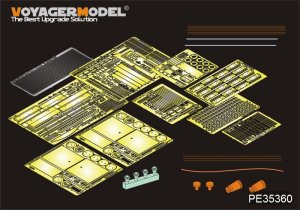 画像1: VoyagerModel [PE35360]WWII露 T-34/85 エッチングセット(AFV35S26用) (1)