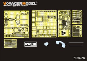 画像1: VoyagerModel [PE35375]WWII米 M7プリースト中期型 エッチングセット(ドラゴン6637用) (1)