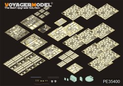 画像1: VoyagerModel [PE35400]現用米 M2A3ブラッドレー歩兵戦闘車 ERA付き エッチングセット(タミヤ35264用)