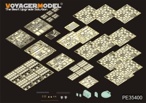 画像1: VoyagerModel [PE35400]現用米 M2A3ブラッドレー歩兵戦闘車 ERA付き エッチングセット(タミヤ35264用) (1)