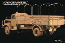 画像2: VoyagerModel [PE35407]WWII独 メルセデスL4500Aトラック エッチングセット(ズベズダ02312用)