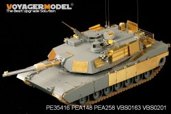 画像2: VoyagerModel [PE35416]現用米 M1A2 SEPエイブラムズ エッチング基本セット(DML3536用)
