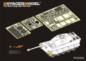 画像1: VoyagerModel [PE35426]1/35 WWII独 ティーガーII試作一号車 エッチングセット(タコム2096用) (1)