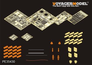 画像1: VoyagerModel [PE35430]現用米 M1A1エイブラムズ海兵隊仕様 エッチング基本セット(タミヤ35269用) (1)