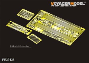 画像1: VoyagerModel [PE35438]WWII独 II号戦車D1型(Sd.Kfz.121) エッチングセット(ブロンコ35061用) (1)