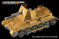 画像2: VoyagerModel [PE35440]WWII独 4.7cm PaK(t) I号駆逐戦車初期型 エッチング基本セット(DML6258用)