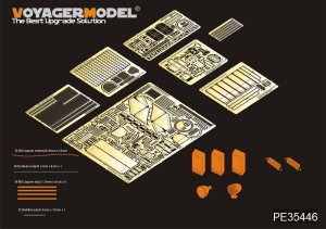 画像1: VoyagerModel [PE35446]現用イスラエル M1スーパーシャーマン エッチング基本セット(タミヤ35322用) (1)