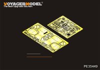VoyagerModel [PE35449]WWII米 3インチM5対戦車砲/M1 105mm榴弾砲 M2A1砲架 エッチングセット(2in1)(AFVAFV CLUB 35S64/35160用)