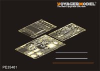 VoyagerModel [PE35461]現用スウェーデン CV90-40C歩兵戦闘車全周装甲付き エッチングセット(ホビーボス82457用)