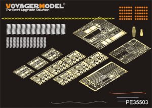 画像1: VoyagerModel [PE35503] 1/35 現用イスラエル メルカバMk.3D エッチングセット(モンTS-001用) (1)
