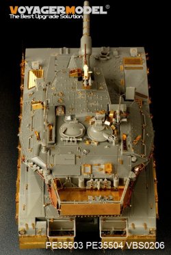 画像2: VoyagerModel [PE35503] 1/35 現用イスラエル メルカバMk.3D エッチングセット(モンTS-001用)