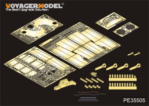 画像1: VoyagerModel [PE35505]WWII独 E-50戦車 エッチングセット(トラペ01536用) (1)