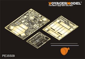 画像1: VoyagerModel [PE35509]WWII英 M24チャーフィー軽戦車英軍仕様 エッチング基本セット(ブロンコ35068用) (1)