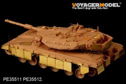 画像2: VoyagerModel [PE35511]現用イスラエル メルカバMk.3D エッチングセット(ホビーボス82441用)