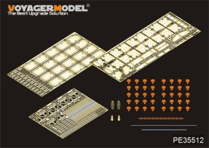 画像1: VoyagerModel [PE35512]現用イスラエル メルカバMk.3D サイドスカートセット(ホビーボス82441用) (1)