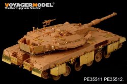 画像2: VoyagerModel [PE35512]現用イスラエル メルカバMk.3D サイドスカートセット(ホビーボス82441用)