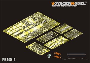 画像1: VoyagerModel [PE35513] 1/35 WWII米 M32B1戦車回収車 エッチングセット(アスカ35026用) (1)
