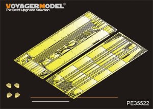 画像1: VoyagerModel [PE35522]現用露 T-62 1984年型 フェンダー&スカートセット(トラペ01554用) (1)