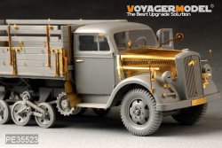 画像4: VoyagerModel [PE35523] WWII独 Sd.Kfz.3aオペルマウルティア エッチングセット(DML6761用)