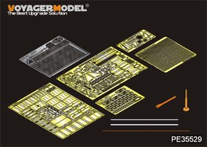 画像1: VoyagerModel [PE35529]現用露 T-64主力戦車 エッチングセット(トラペ01578用) (1)