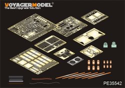 画像1: VoyagerModel [PE35542] WWII独 ティーガーI初期型 エッチングセット(DML6350/9142/6355用)