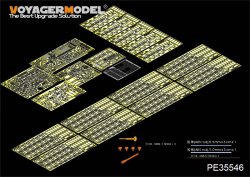 画像1: VoyagerModel [PE35546]現用露 T-62 1972年型 爆発反応装甲付き エッチングセット(トラペ01556用)