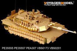 画像2: VoyagerModel [PE35557]現用米 M1A2エイブラムズSEP TUSK2 爆発反応装甲セット(タミヤ35326用)