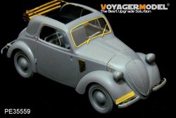 画像2: VoyagerModel [PE35559]1/35　WWII仏/独 シムカ5スタッフカー エッチングセット(タミヤ35321用)