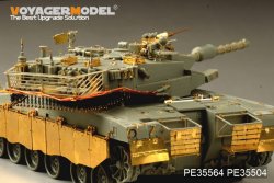 画像2: VoyagerModel [PE35564] 現用イスラエル メルカバMk.3Dバズ エッチングセット(モンTS-005用)
