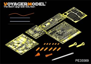 画像1: VoyagerModel [PE35569] 1/35 WWIIドイツ メーベルワーゲン対空戦車3.7cm FlaK搭載型 エッチングセット(タミヤ35237用) (1)